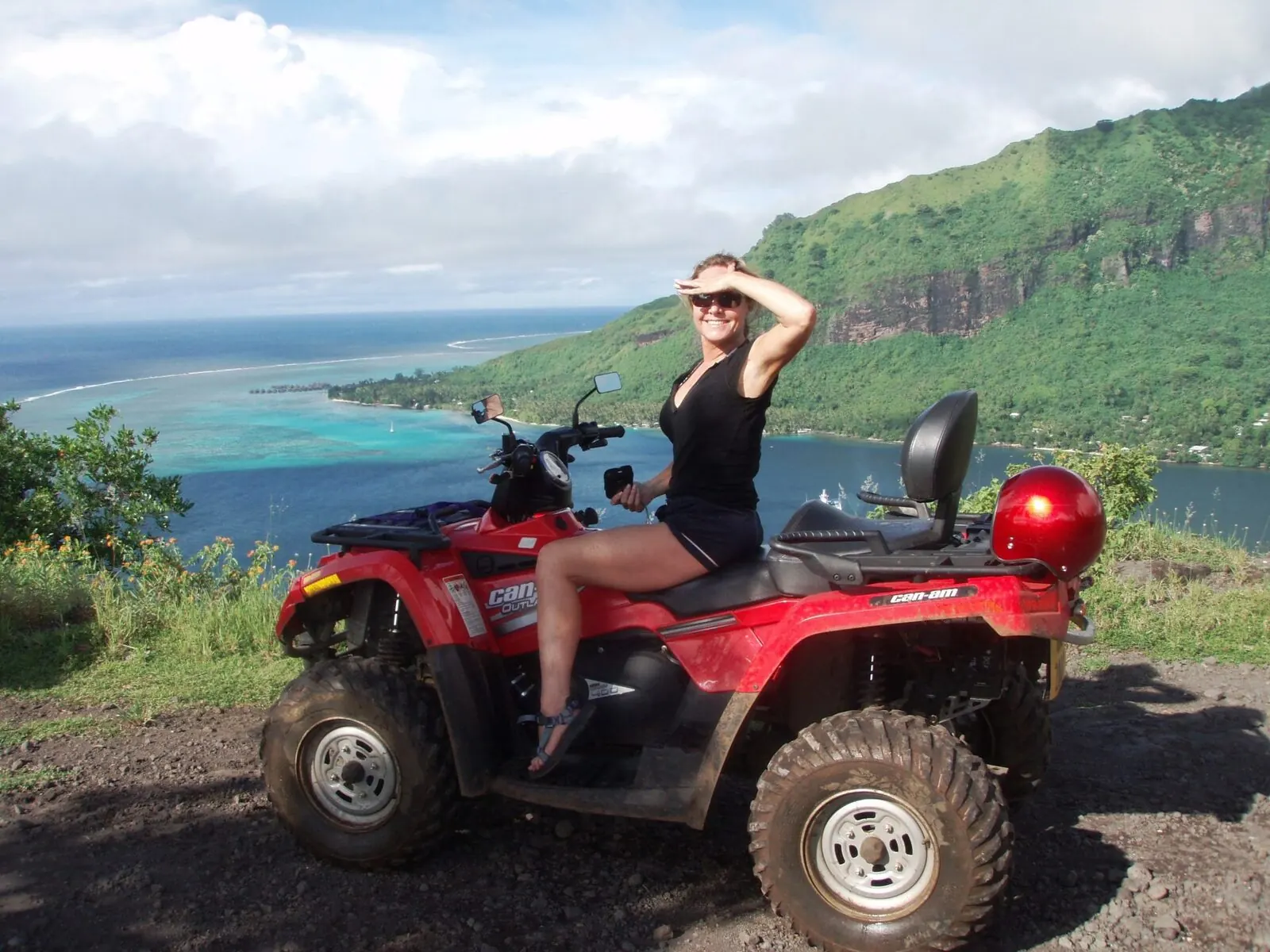 Moorea atv guided tours, French Polynesia