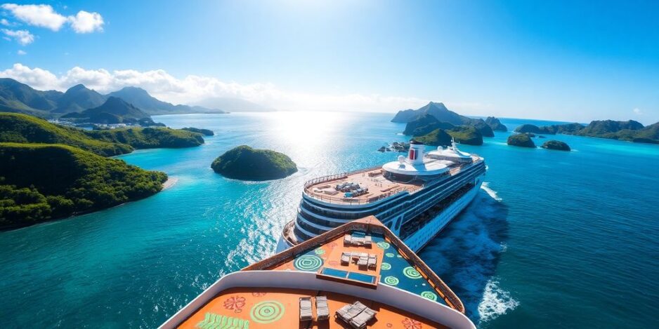Paul Gauguin Cruises in beautiful Polynesian waters.